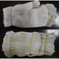 Natural Cotton Polyester String Knit 7 Gauge 4 Threads Working Glove Dck704